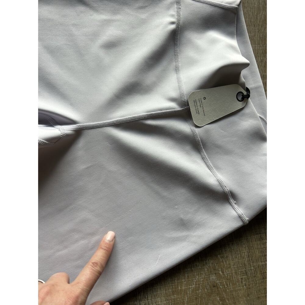 ▶️ prAna High Waist Yoga Leggings Womens M Lavender Stretch Activewear NWT - Picture 6 of 16